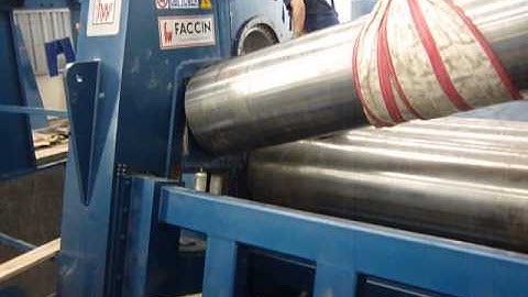 Lắp đặt máy lốc tôn CNC 4 trục