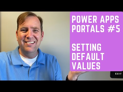 [Step by Step Power Apps Portals Tutorial #5] - Setting Default Values ?️