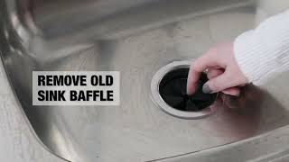 Watch the product video for Danco 12025 3.3" Garbage Disposal Splash Guard Baffle