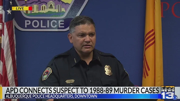 News Conference: APD connects suspect to cold case...