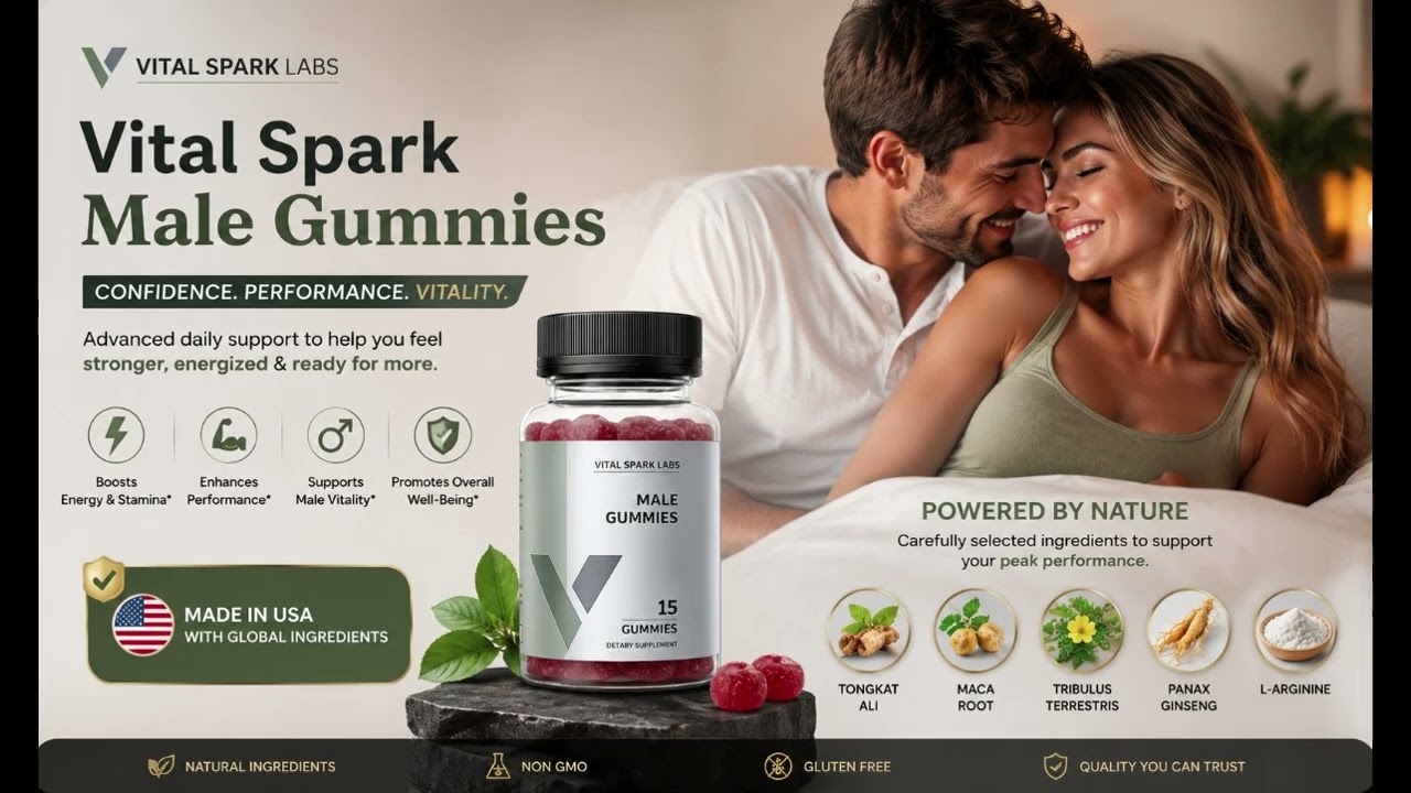 Vital Spark Male Gummies Review 2026 ?? Do Not Order Before Watching This? - YouTube
