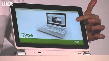 Computex 2012: Acer unveils hybrid tablet and ultrabooks with Windows 8