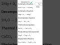 #formulas #chemistry #10th #Chemical Reaction and equation.......