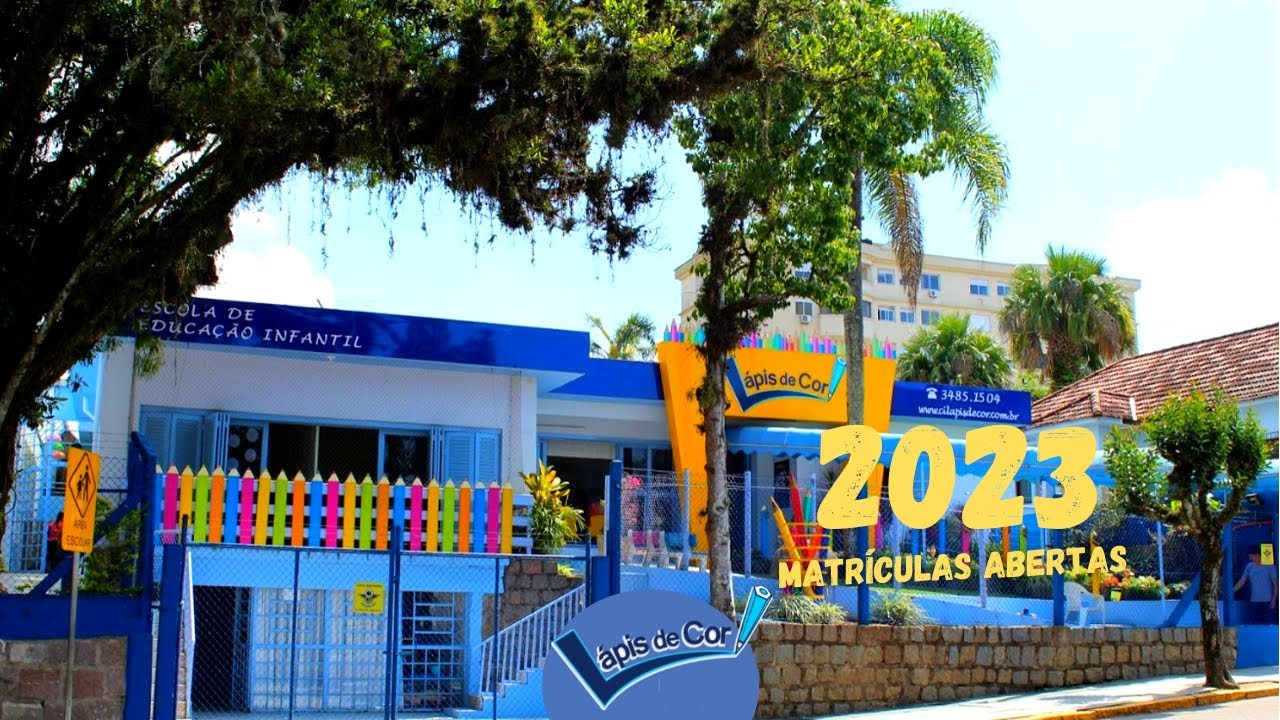 Escola Lápis de Cor de Educação Infantil 2022 - YouTube