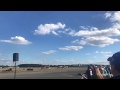 The f-22 raptor jet Slow & High speed pass