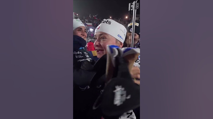 🤣 Quand Jeanne Richard découvre le quadruplé des Françaises sur le sprint aux Mondiaux de Biathlon