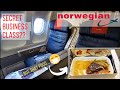 The SECRET business class Norwegian doesn't advertise