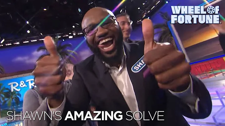 Shawn's Amazing Solve! | Wheel of Fortune