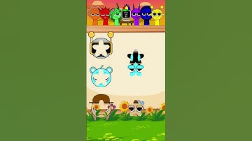 SPRUNKI IQ TEST | Iq Test Challange (Part 1) 🔥 #sprunki #incredibox #animation #shorts