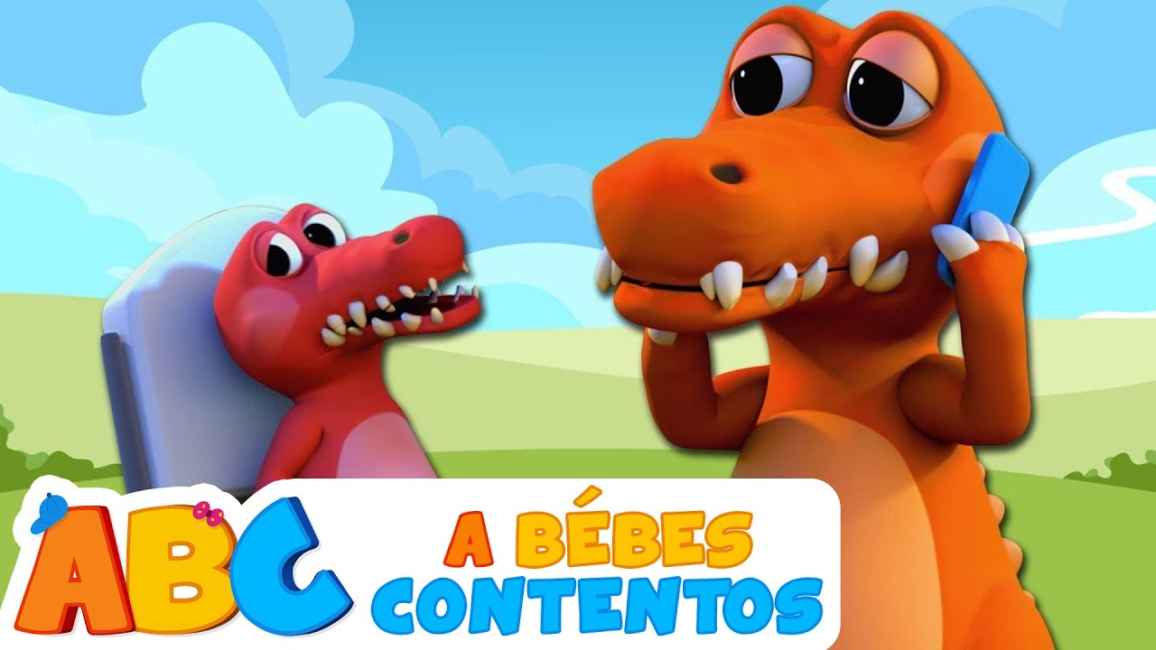 A Bebés Contentos | Cinco cocodrilos fueron a nadar - Canción infantil animada | All Babies Channel