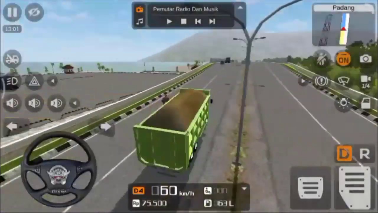 Bus Simulator  Indonesia  Truk  Hino Oleng  di Sitinjau 