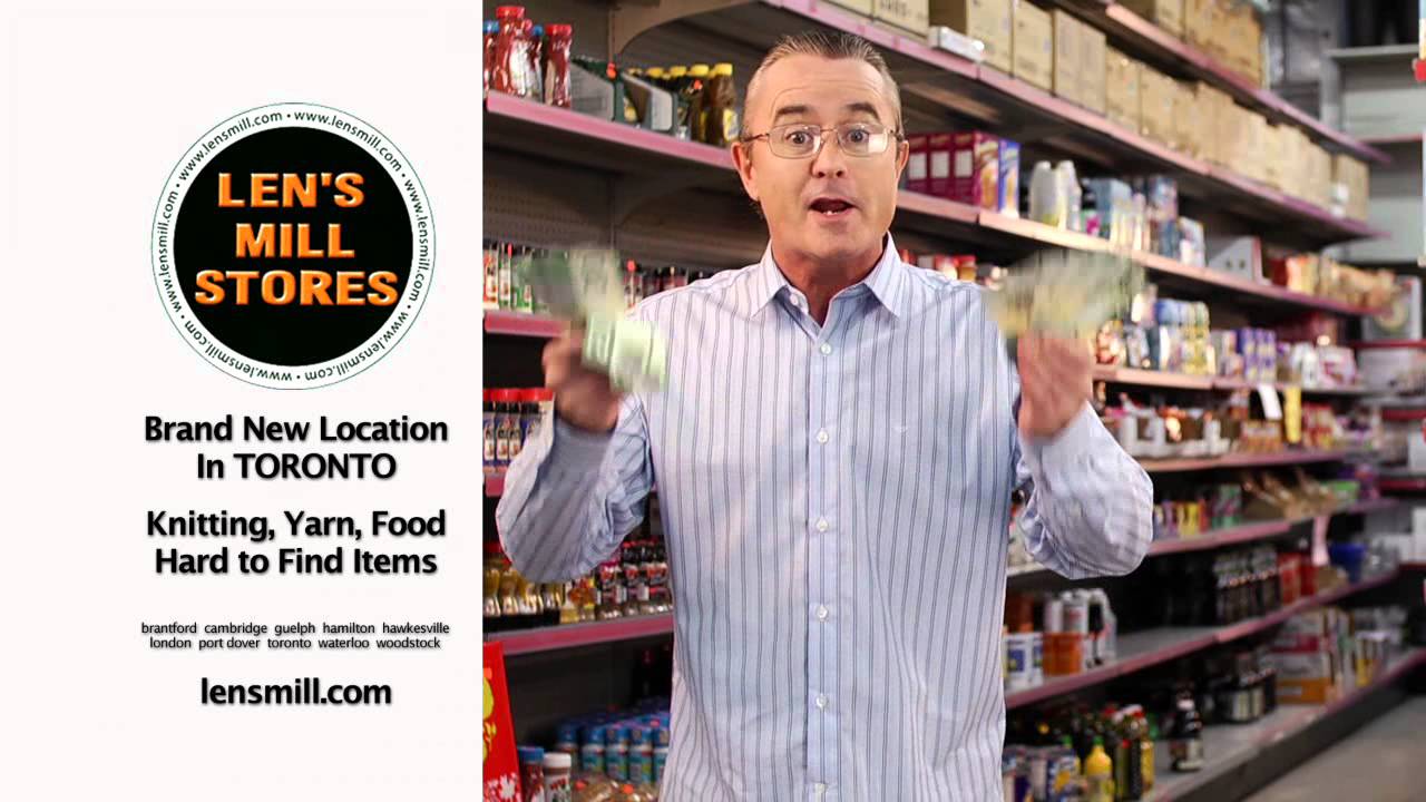 Len's Mill Store "The News" broadcast commercial YouTube