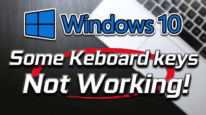 Fix Some Keys Not Working Laptop Keyboard  - 2022