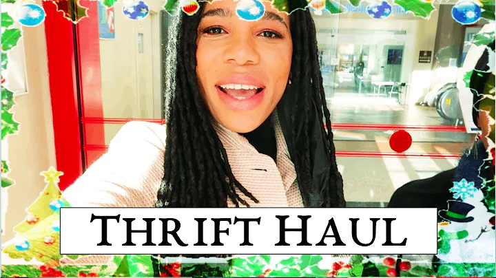 Come Thrift with Me | Thriftmas Day 9 |Styling Try-on Haul |  Model Image