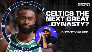 THEY'VE BEEN KNOCKING ON THE DOOR FOR YEARS! - JWill on Tatum/Brown winning title again! | Get Up