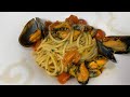 Spaghetti con Cozze e Pomodorini