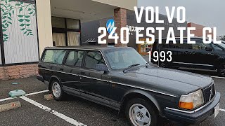 VOLVO 240 ESTATE GL1993　名車に乗ろう！ボルボ　240エステート。