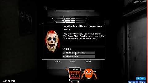 Virtual Reality Websites Horror Masks Krpano