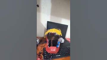 How to make motorised Iron man helmet using arduino #arduino #servo #shorts