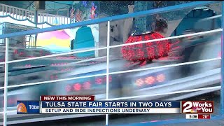 Preparations underway at Tulsa State Fair