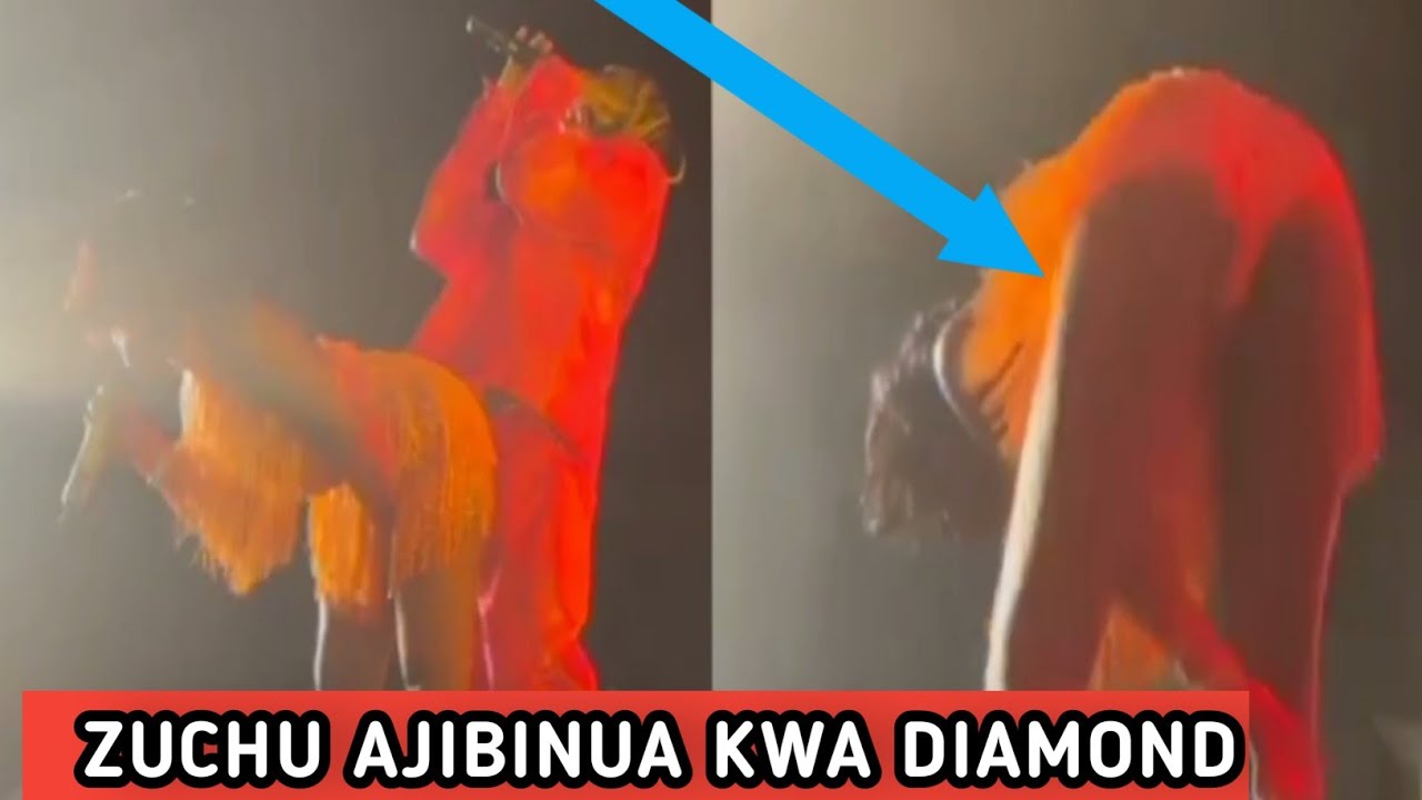 MAUNO YA ZUCHU KWA DIAMOND KWENYE SHOW YA RAMADA #LIVE - YouTube