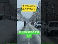 【雪道】雪道を自転車は皆様はどう思いますか? #自転車 #札幌 #北海道 #交通渋滞