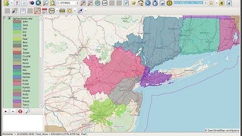 Simple GIS Software Tutorials - Territory Mapping in Simple GIS Client