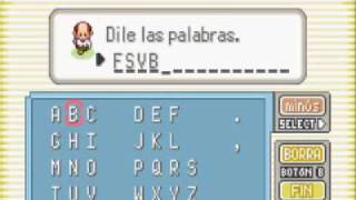 Pokémon Esmeralda (GBA) - Desbloquear Cajas Personalizables