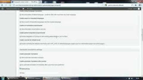 WordPress website Internationalization