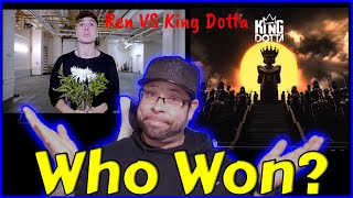 Ren in a Rap Battle?|King Dotta VS Ren Diss Tracks (Rob Reacts)