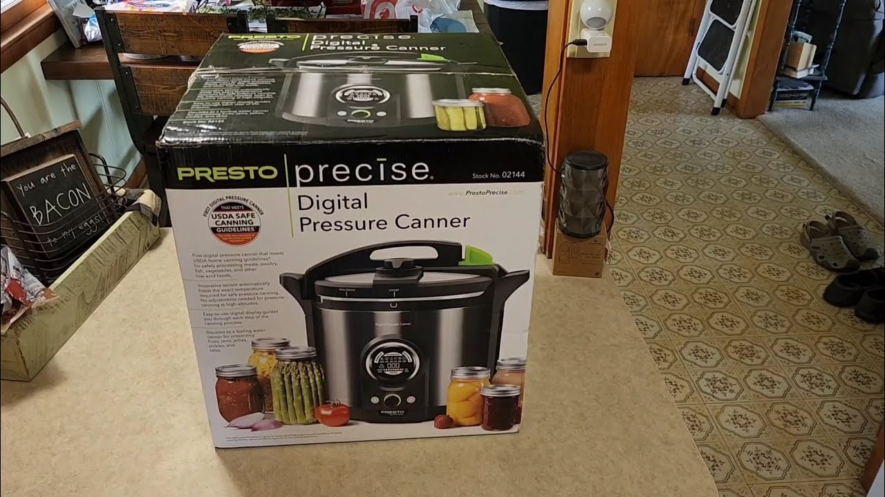 Presto Digital Pressure Canner Unboxing & How To Can Corn (Raw Pack) 