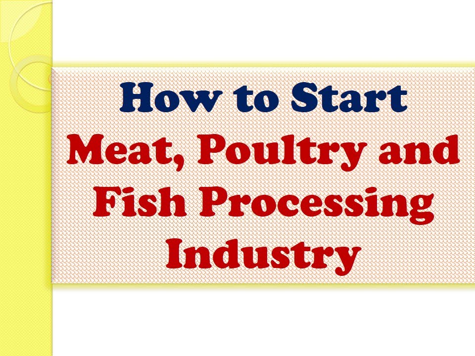 Fish processing plant business plan