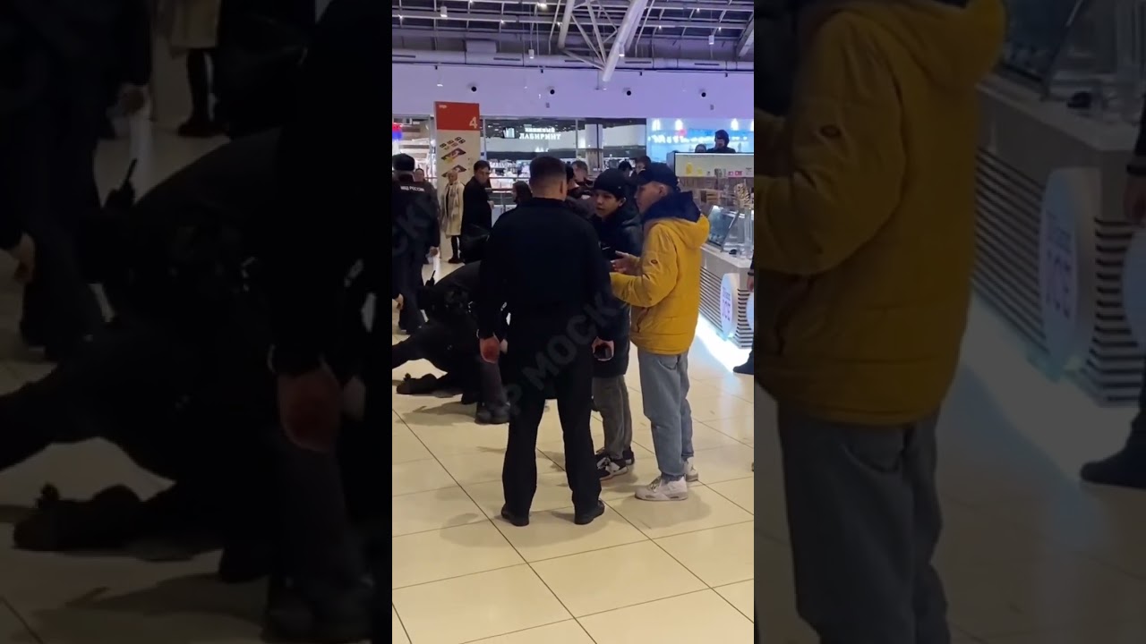 Полицейские проводят рейд по выявлению участников драки в московском ТЦ «Авиапарк»