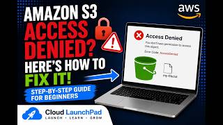 Fix Amazon S3 Access Denied | Make an S3 Object Public | AWS Beginners