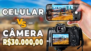 Câmera de R$30.000,00 VS Celular Pro (IMPRESSIONANTE!)