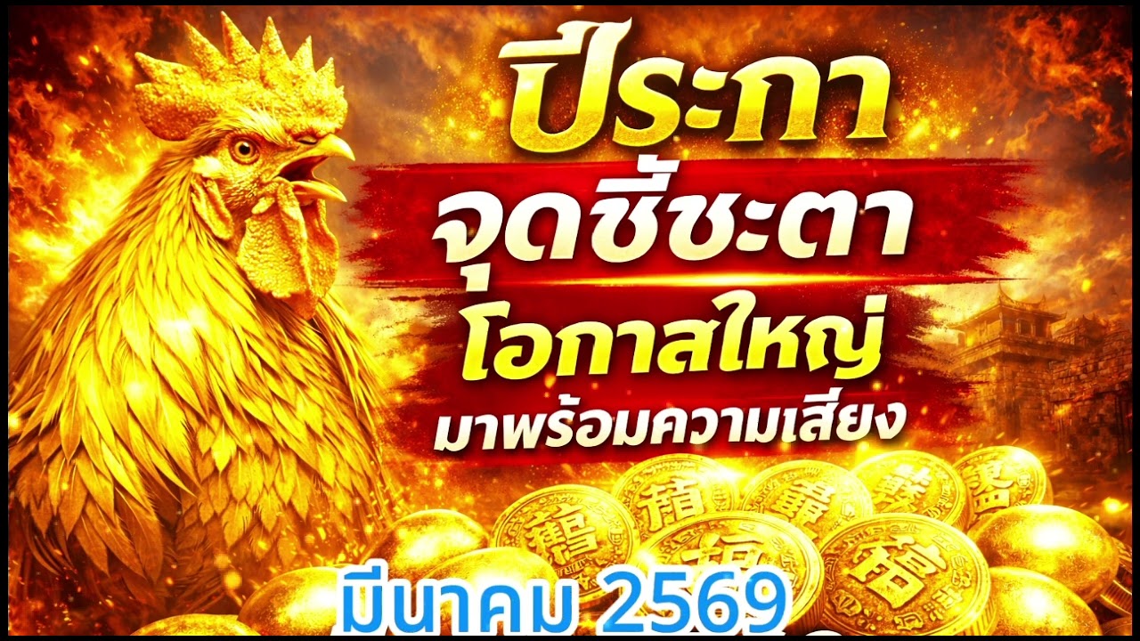 ปีระกา มีนาคม 2569 เดือนชี้ชะตา เตือนจุดพลาดและโอกาสใหญ่ที่ต้องคว้า