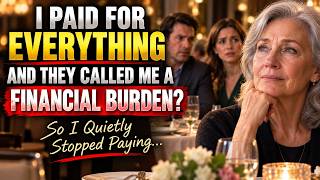 My Son-In-Law Called Me A Financial Burden At My Own Daughter's Birthday Dinner. I Smiled, Called..