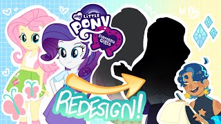 redesigning + rewriting my little pony: equestria girls! ♡ || speedpaint + commentary