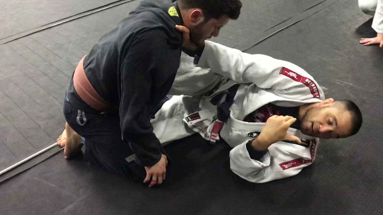 Z guard to lapel half guard sweep with 3 options - YouTube