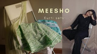 Meesho Kurti Haul | Kurti Sets Starting Rs.350