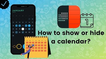 How to show or hide a calendar on Timepage?