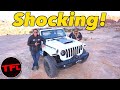 We Drive The All Electric Jeep Wrangler To Find Out if Off-Road Electric Cars are a Thing!