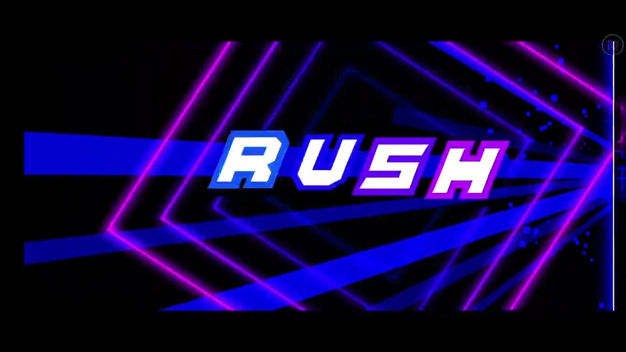 Beating Geometry dash Level rush - YouTube