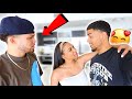 FLIRTING WITH MY BROTHER'S CRUSH TO GET HIS REACTION! Ft. Nilus