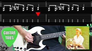 Helmet - Wilma&#39;s Rainbow - How to play on Guitar (Tutorial with Tabs on Screen)