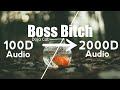 Doja Cat - Boss B*tch(2000D Audio |Not| 100D Audio)Use HeadPhones |  Share  doja cat boss b*tch
