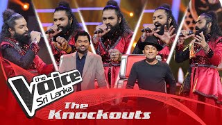 Janitha Nipun Bandara | Mere Dholna | The Knockouts | The Voice Sri Lanka