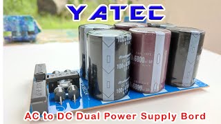 AC to DC Dual power supply Bord From YATEC