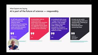AI & the Future of Academic Research Webinar