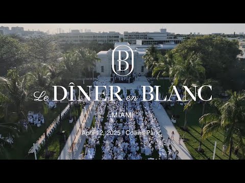 Diner en Blanc Miami 2025